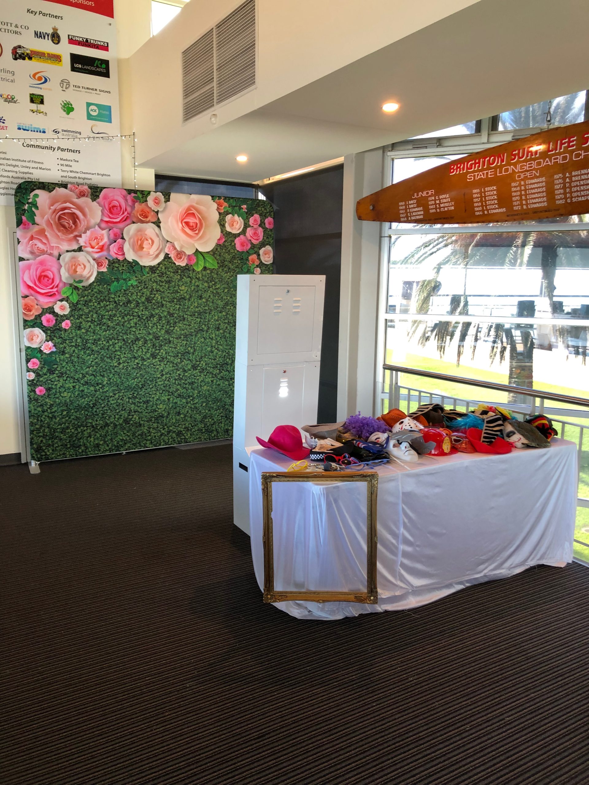 Photo Booth Setup at an Event