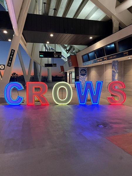 Crows Large Up Letter